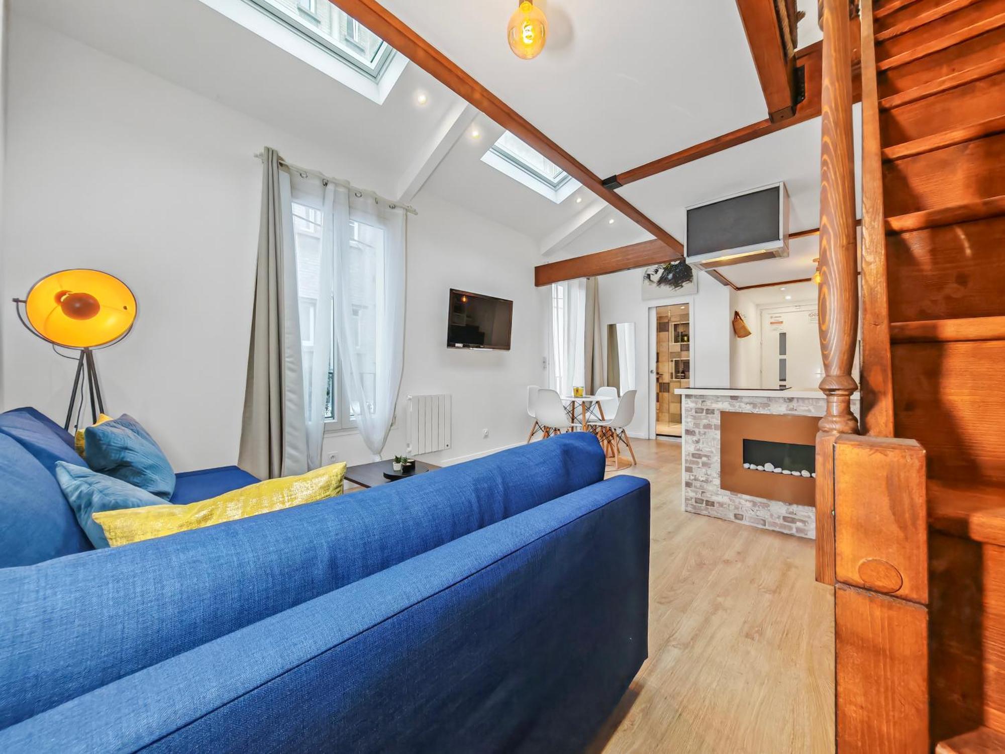 Loft Duplex A 2 Min De Paris - Parking Gratuit Leilighet Le Pré-Saint-Gervais Eksteriør bilde